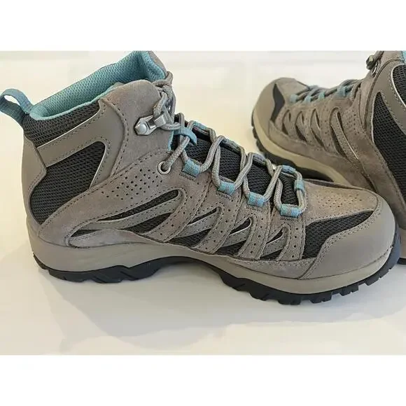 Columbia $100 Crestwood Mid WP Waterproof Womens Hiking Shoes Trail Boots 9 - Picture 11 of 11